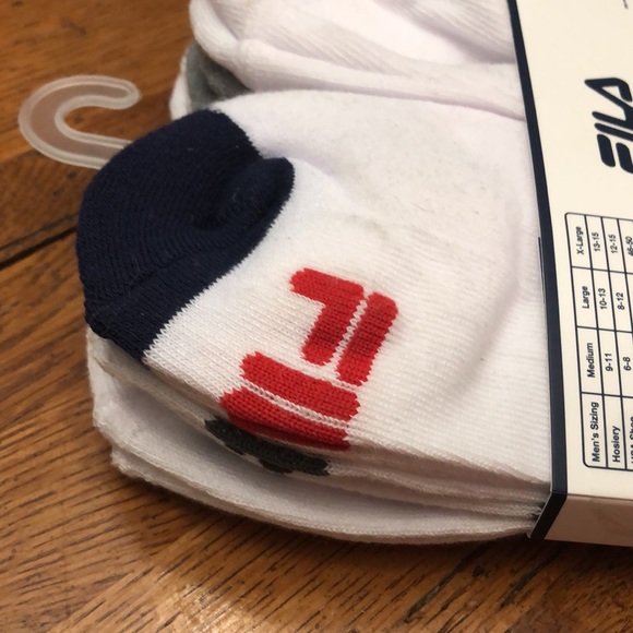 FILA - 6 Pack No-Show Socks.....Sz. 8 - 12 - Picture 5 of 14